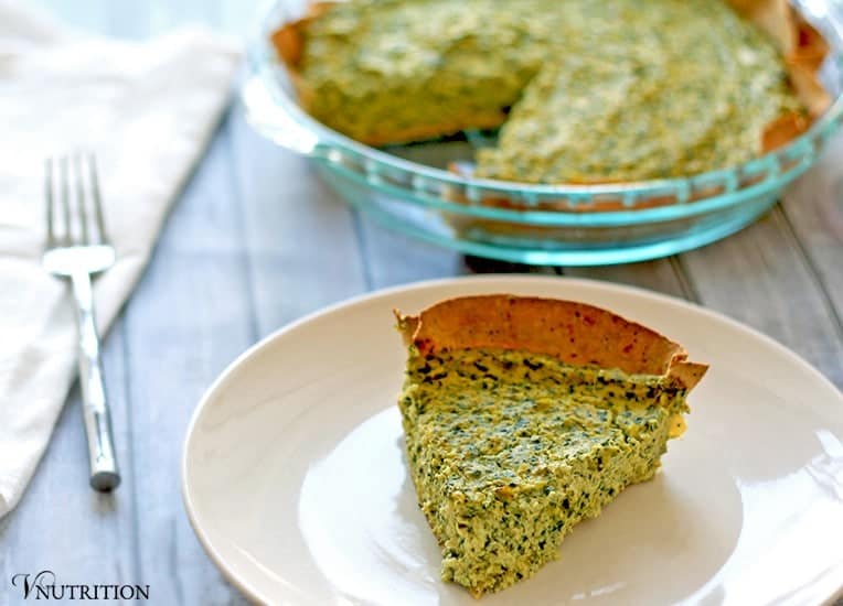 Vegan Spinach Artichoke Quiche Vegan Quiche Recipe