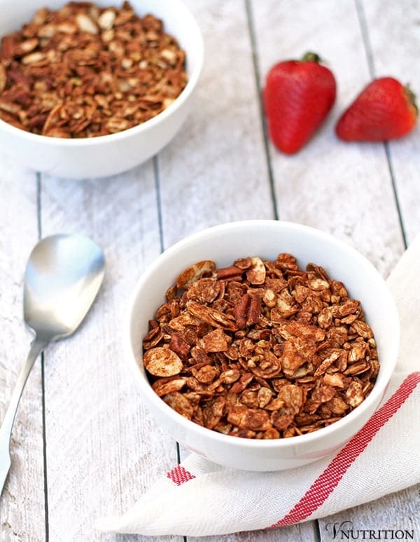 Chocolate Buckwheat Granola 