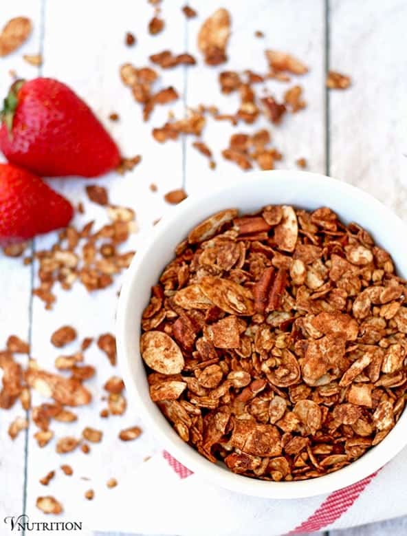 Chocolate Buckwheat Granola 