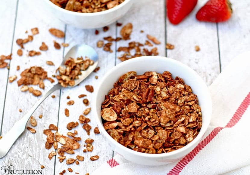 Chocolate Buckwheat Granola