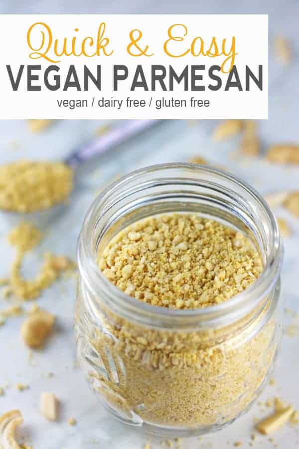 Vegan Parmesan Cheese Recipe | Vegan Parmesan Alternative