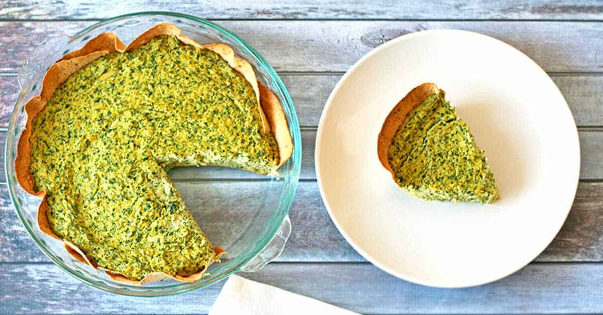 Vegan Spinach Artichoke Quiche Vegan Quiche Recipe