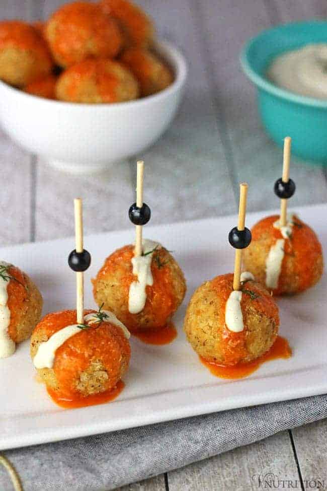 Buffalo Quinoa Balls