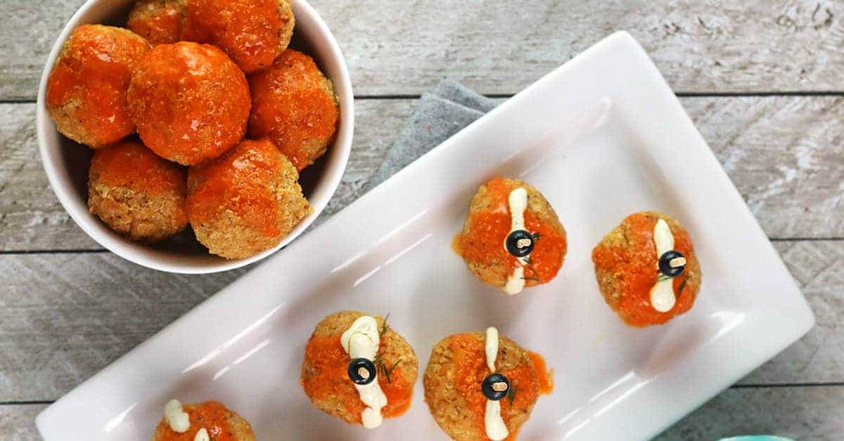 Buffalo Quinoa Balls | V Nutrition