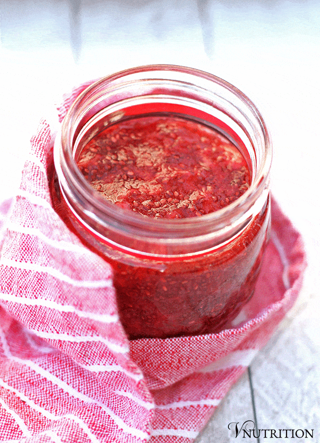 Easy Strawberry Chia Jam 