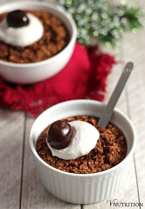 Black Forest Baked Oatmeal