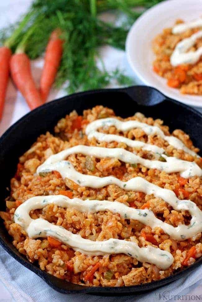 buffalo chicken skillet