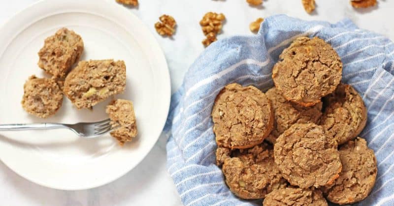 Vegan Banana Nut Muffins 