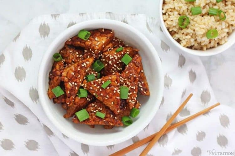 Teriyaki Tempeh The Best Vegan Teriyaki Tempeh Recipe {gluten free}
