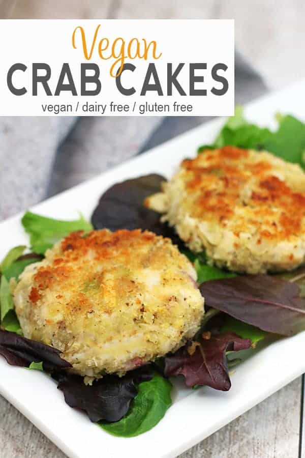 vegan crab cakes heart