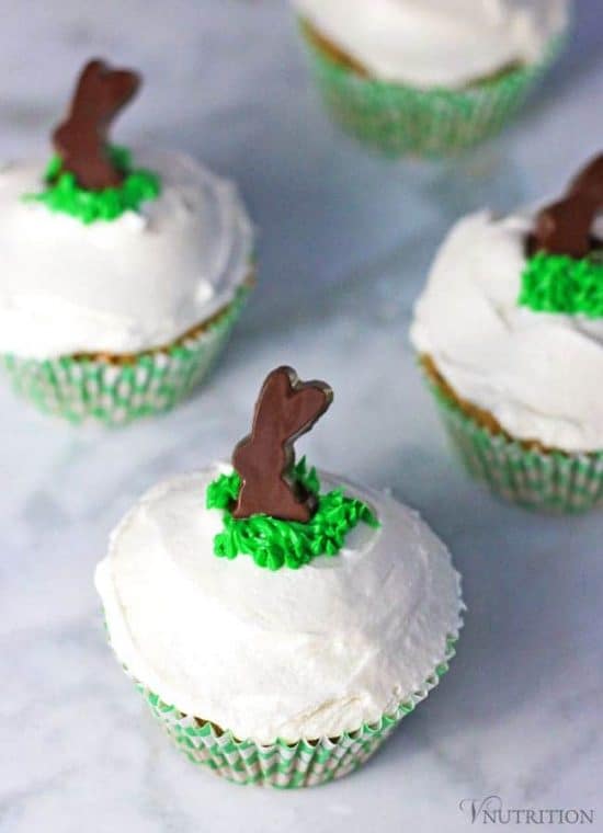 Vegan Carrot Cake Cupcakes 