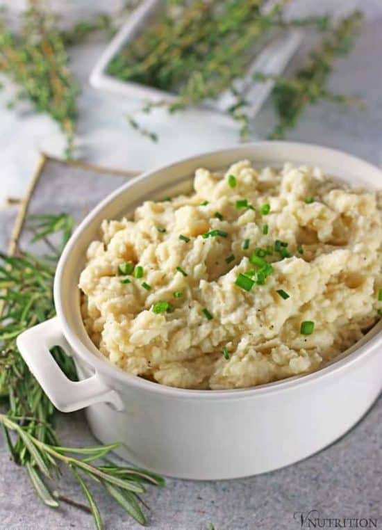 Healthy Vegan Cauliflower Mashed Potatoes Dairy Free Healthy Vegan Cauliflower Mashed Potatoes Dairy Free