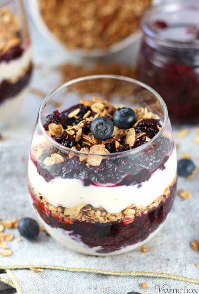 Vegan Yogurt Parfait 