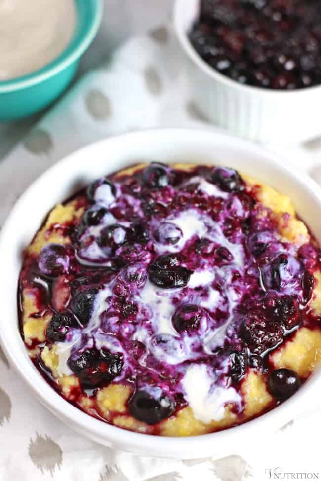 Creamy Berry Breakfast Polenta