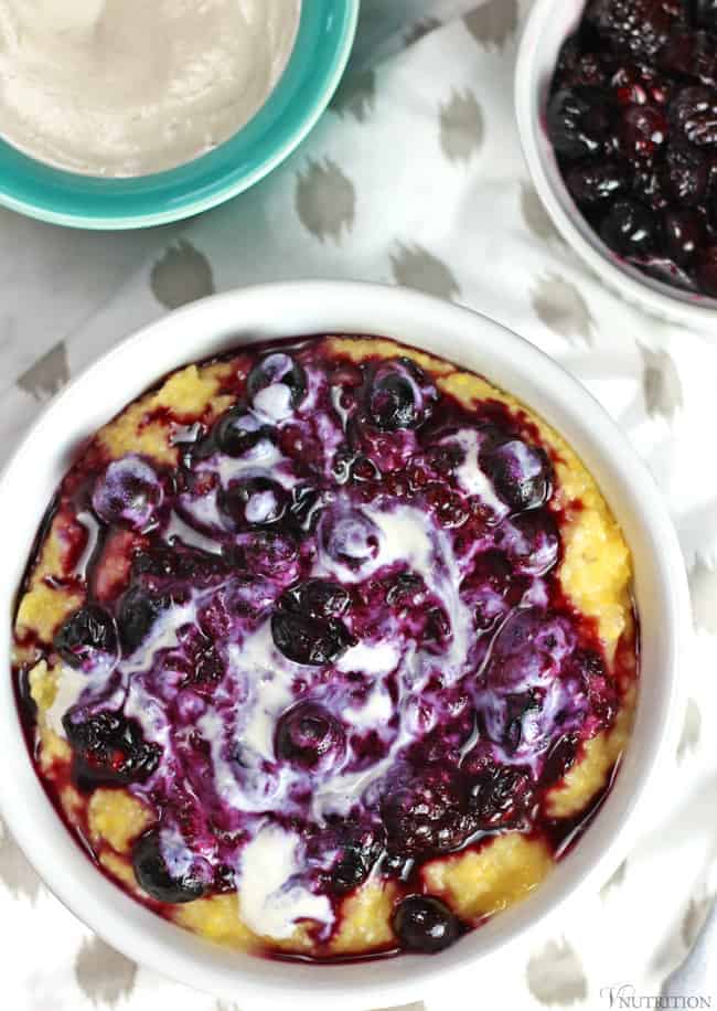 Creamy Berry Breakfast Polenta 