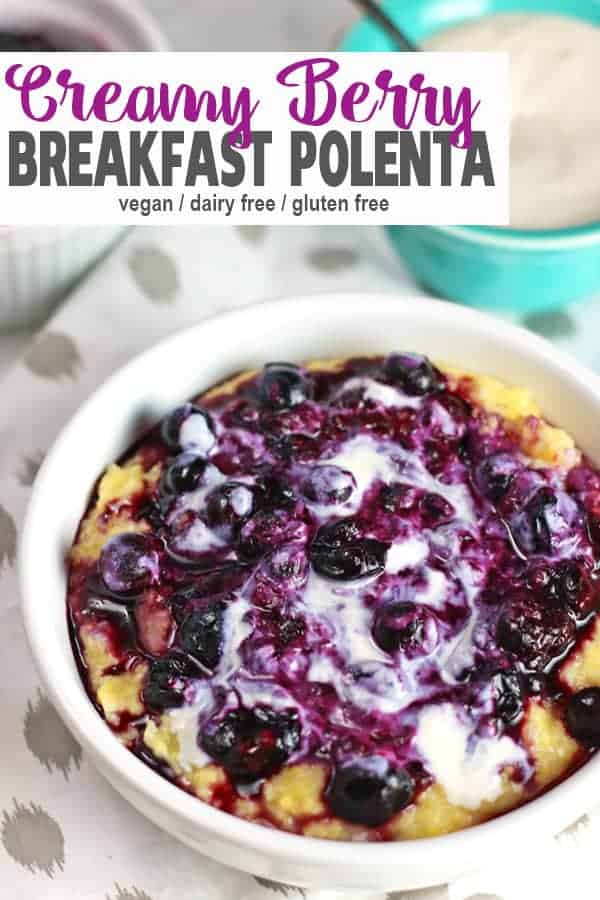 Creamy Berry Breakfast Polenta