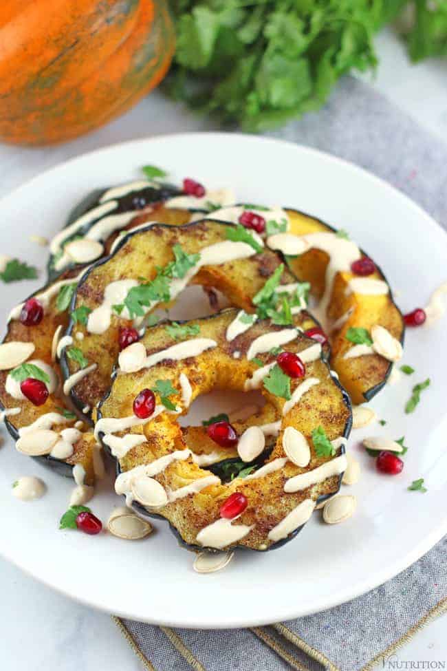 Garam Masala Roasted Squash