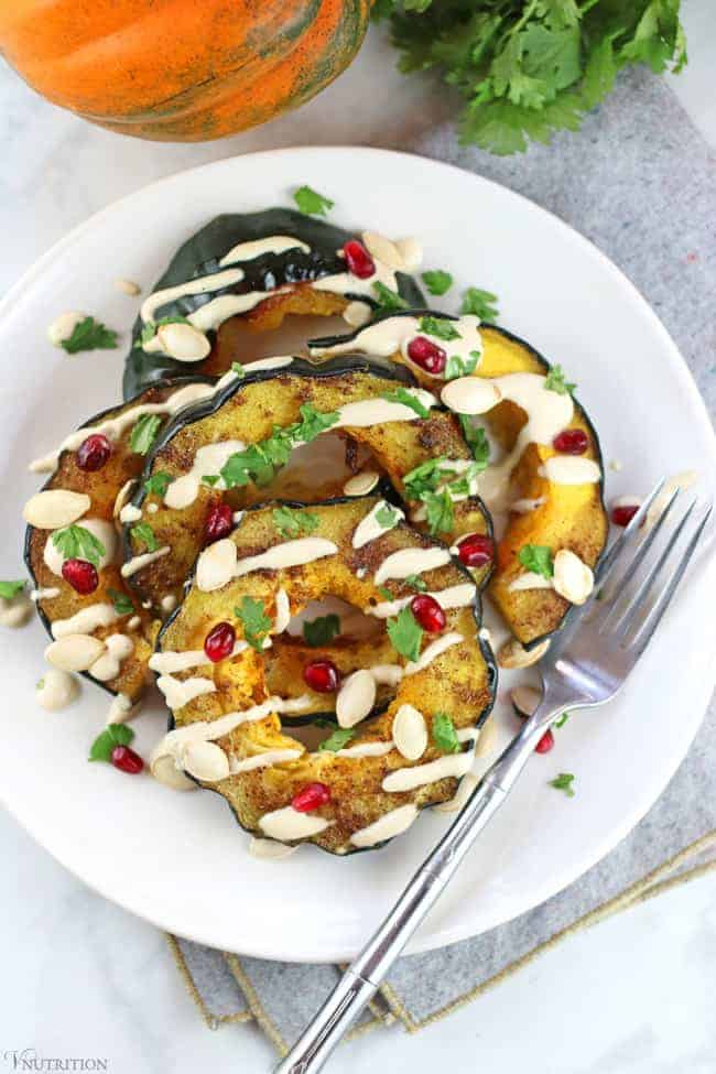 Garam Masala Roasted Squash