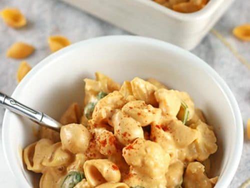 Buffalo Cauliflower Mac And Cheese Vegan Vnutrition By Mary Ellen Valverde