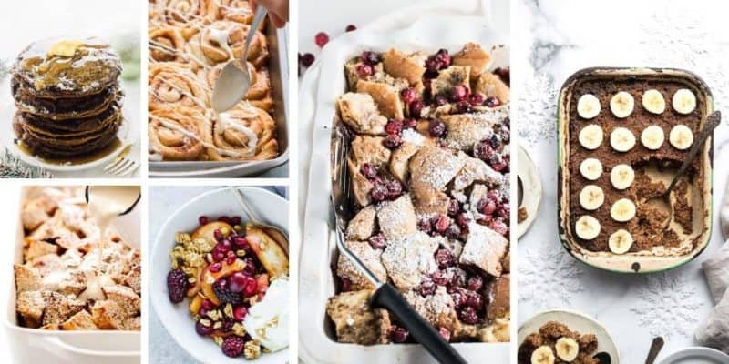 vegan Christmas breakfast