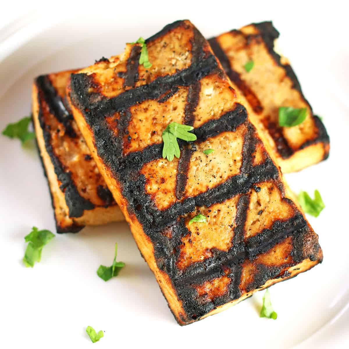 Grilled Tofu Steaks