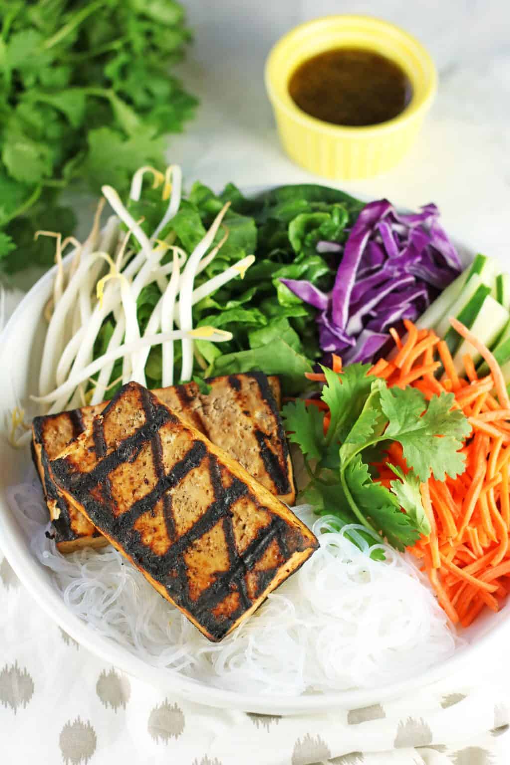 Glass Noodle Salad Bowls Vegan Glass Noodle Bowls