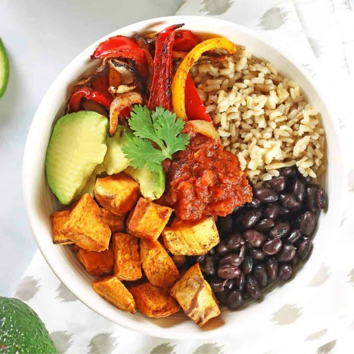 Sweet Potatoes and Guacamole Bowl - Refresh My Health