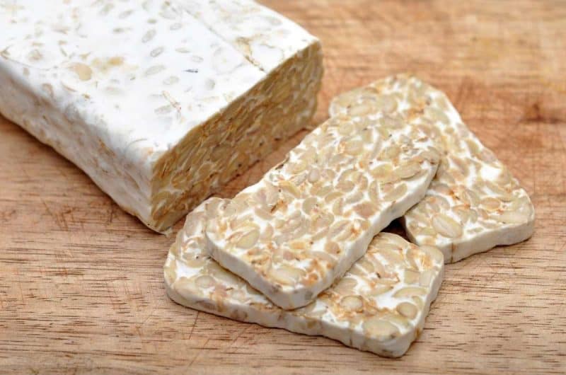 block of tempeh