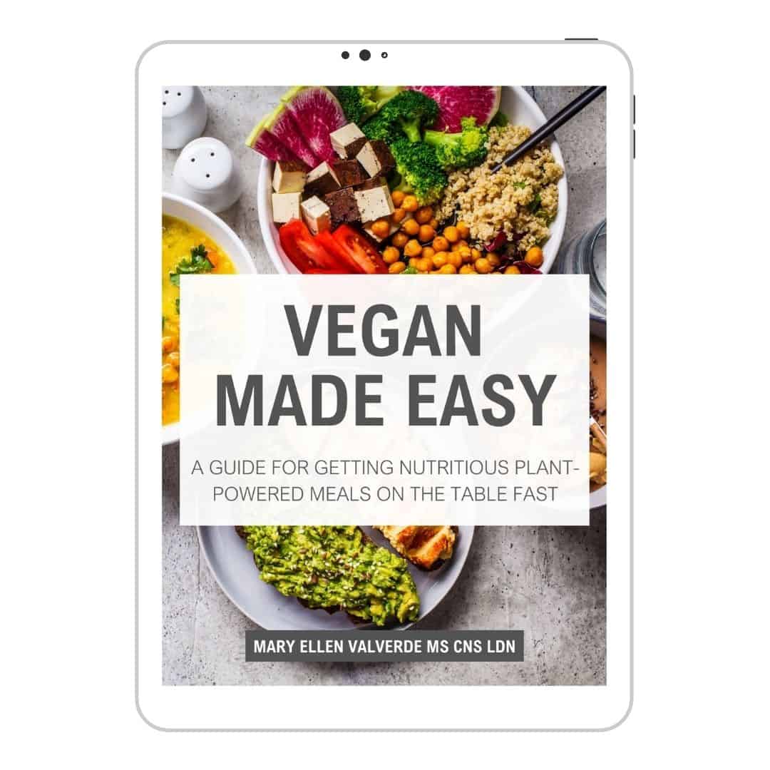 picture of the vegan made easy guide