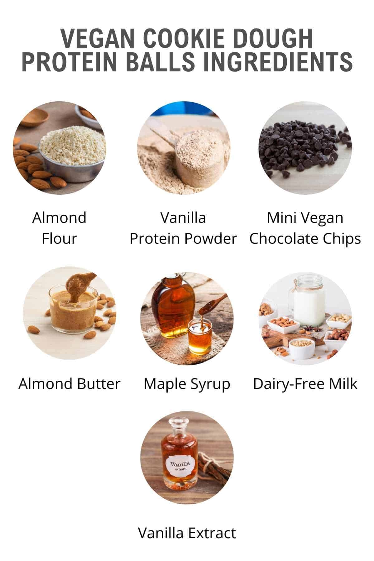 vegan cookie dough ingredients