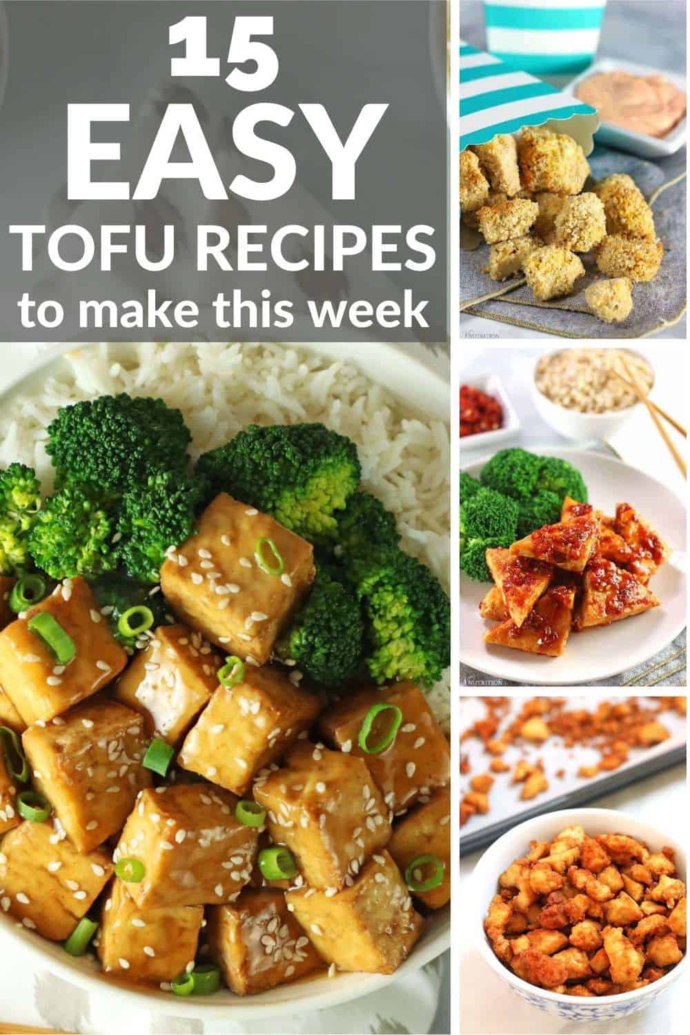 15 Simple Tofu Recipes to Make This Week! Try these Easy Tofu Recipes