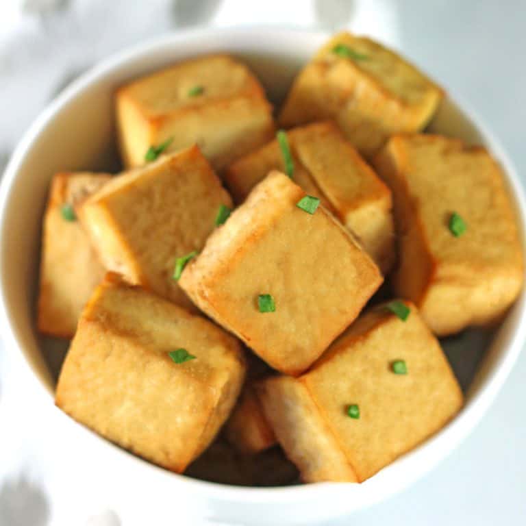 Tofu Crumbles Recipe for the Oven, Air Fryer, or Stovetop