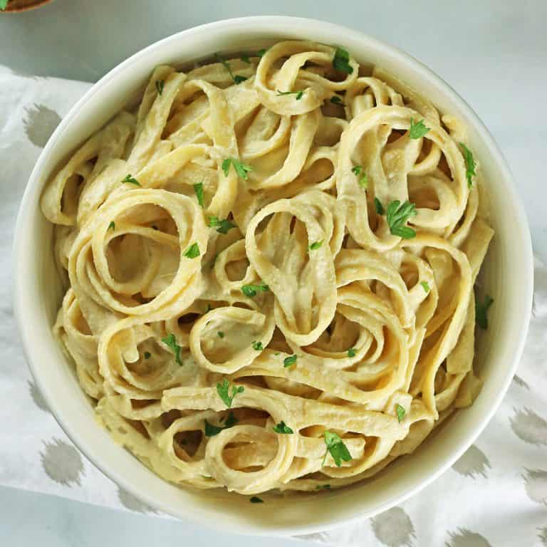 Creamy Vegan Cashew Alfredo Sauce Vegan Alfredo Sauce Recipe