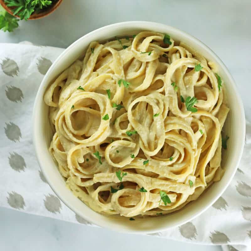 Creamy Vegan Cashew Alfredo Sauce VNutrition and Wellness