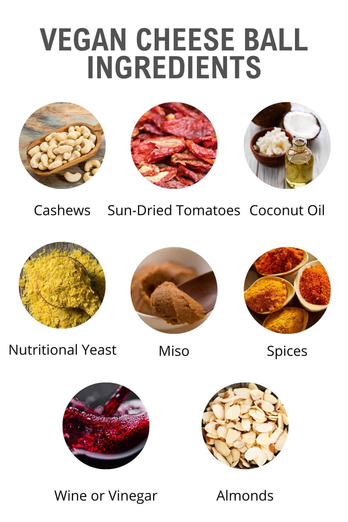 vegan cheese ball ingredients