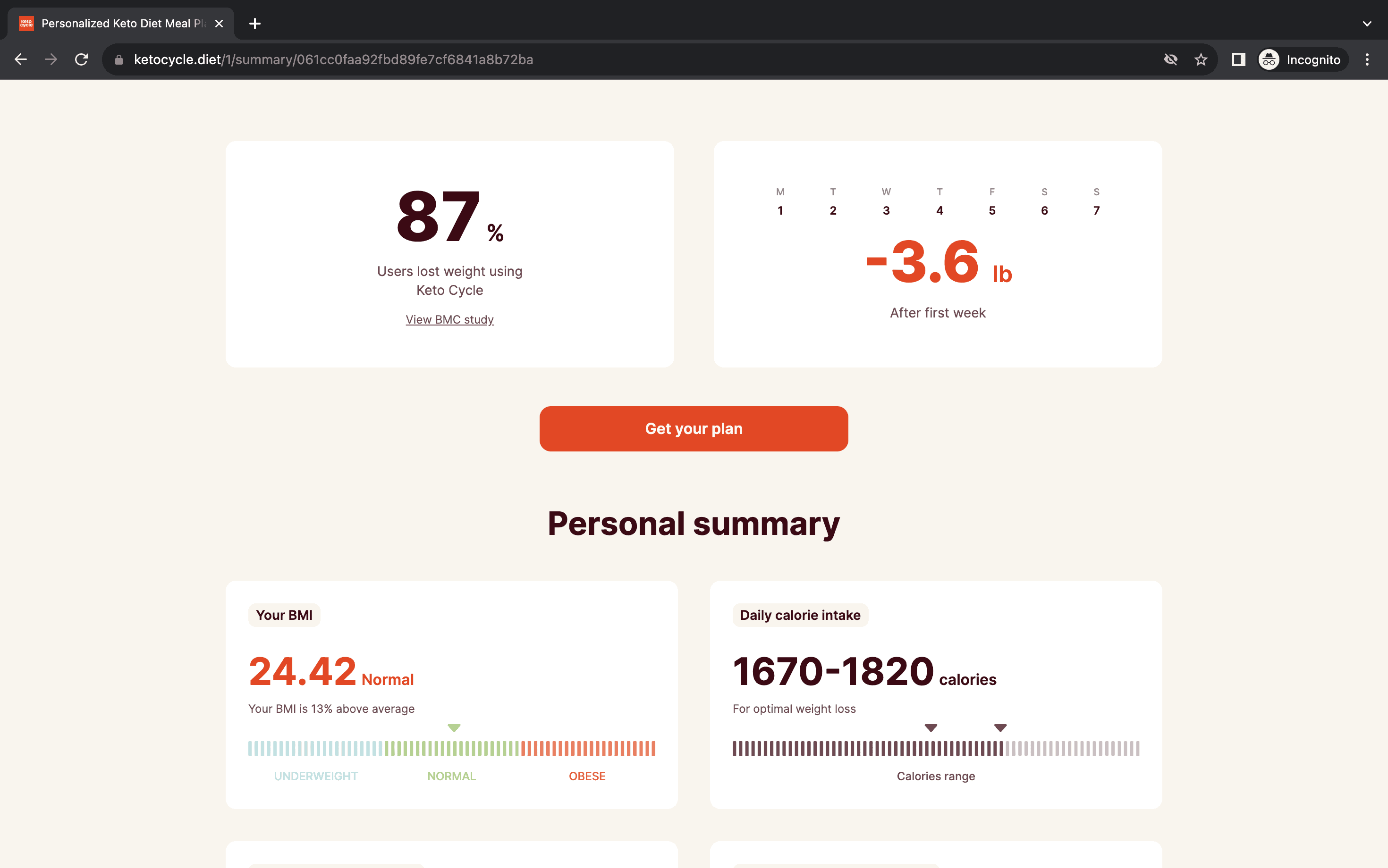 Keto Assessment