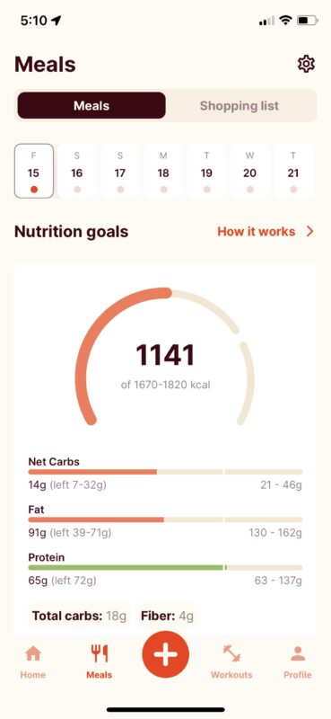 Diet and Monitor Progress