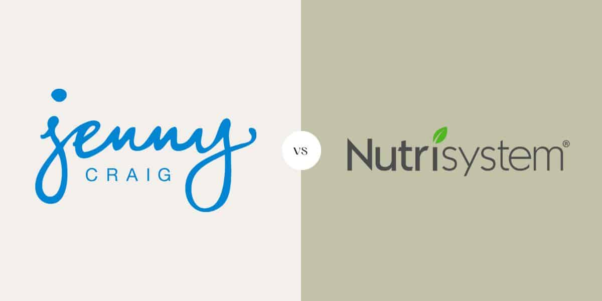 Jenny Craig vs Nutrisystem