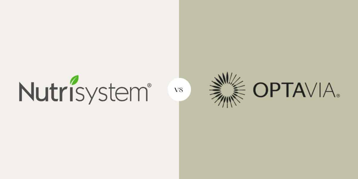 Nutrisystem Vs Optavia Weight Loss Program