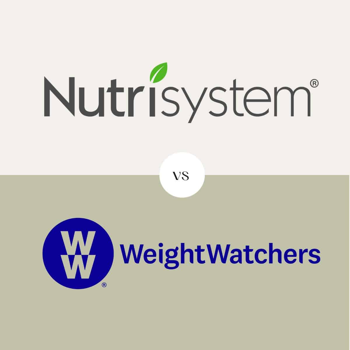 Nutrisystem Vs. Weight Watchers (WW) Unbiased Comparison Guide