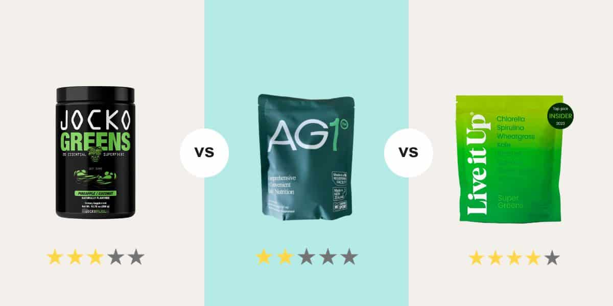 Jocko Greens vs Athletic Greens AG1 Unbiased Comparison & Review